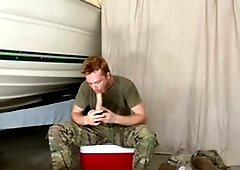 Active Duty: Rippling Muscles, Dacotah Jacking Off