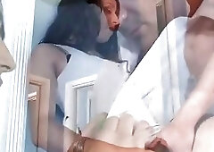 TS Honey Fox picks up hunk guy in the street and she bangs his ass