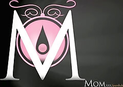 MAMMA Pretty Mother I'd Like To Fuck shows shy youthful dude how to lick and pump her moist snatch