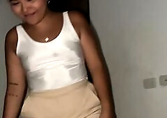 The party ended but this babe wanted anal sex all night