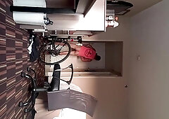 Motel Apartment Solo Masturbate