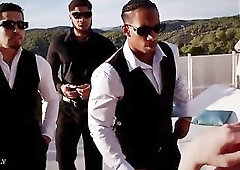 Unexpected three BBC Group sex During Photoshoot,Irish Snowbunny Tina Snow Voided urine On & Destroyed