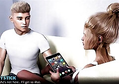 Second chapter of the game. U're a college student who's concupiscent wishes have caused u to make horrible mistakes. But fortunate for u, y