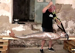 Watch Maxxie Rivers take control of her slave, Sebastian Kane, in a kinky BDSM session