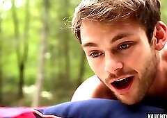 Big dick gay anal sex with facial