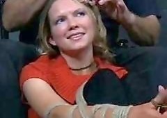 Tied up slave girl wants it extra rough BDSM porn