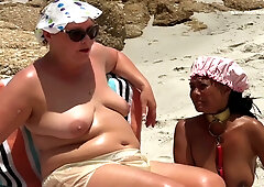 April submits to discipline in plastic and silver under the sun