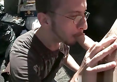 Guys fucking and sucking in public place part4