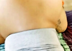 CUMMED ALL IN HIS PREGGY WIFE'S CONSTRICTED SNATCH!!!