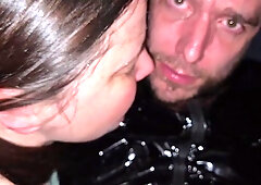 Self Sucking Babe Auto Fellatio Sprays Pee Loving Every Drool Drop