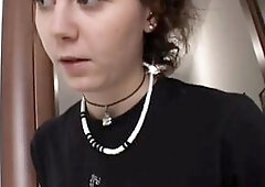 Cute brunette hair Italian mother i'd like to fuck drilled by a younger hunk