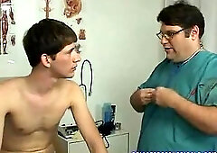 Fat Doc Stroking Skinny Teen