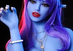 Night elves were always my weakness. I always jerked off to WoW porn parodies. And now I'll jerk off on this doll's face after I fuck her ho