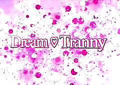 Hawt transsexual women have a fun rod sucking and booty licking with their banging partners