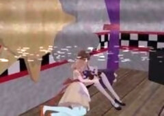 MMD Vore - five Nights at Voreton's (FNAF Vore)