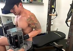 Next Door Homemade: Piercing hairy gay homemade rimming in HD