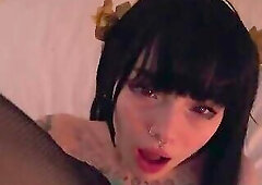 Yor Forger Gets Big Dick and Thick Load in Her Mouth