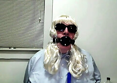 stephanie gagged and cumming