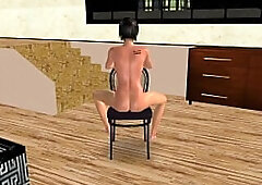 Animated CG Toon Porn - A marvelous Gal Giving Hot positions three