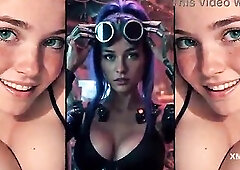 AI Generated hardcore soaked TOP pt.7 - Sexy AI Compilation pmv Porn