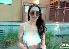 Aria Sloane gets covered in cum during a wild session