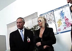 Catfight in a short time turned into an anal fuckfest with many sweethearts and studs