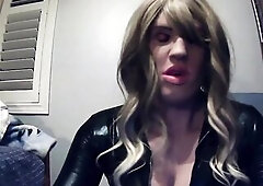 Just Playmate Pt1! Getting willing with my female mask Playmate on!