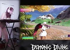 Gamer Gooner Hotty Plays Fortnite with Bang Machine Part 1