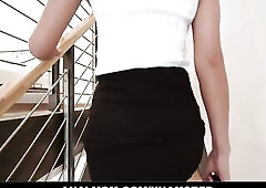 Tina Kay has been looking for a fresh place to call home, but when this babe sets eyes on the stud showing her around a nice-looking apartment for ren
