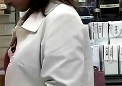 Store sharking encounter with slender marvelous slag being totally surprised