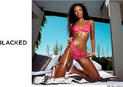 Kinky angel Romy Indy is getting dominated by a hard dick