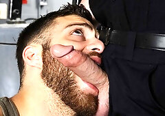 Gym fuck scene with Tommy Defendi and Andrew Stark