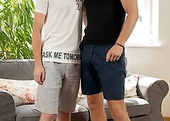 After a bath Johnny Polak has sex with Martin Hovor