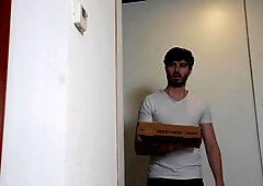 The Delivery Guy Winds Up Fucking Nympho Milf Cougar Elektra Stone With Her Big Natural Tits