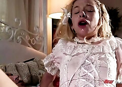 Kenzie is lastly pour without the closet and clothed to play "precious little doxy". This babe get to learn the rules 1st and understand eac