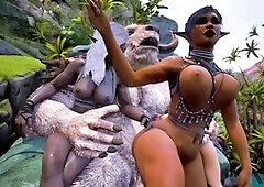 Yiff, furry compilation, creampie