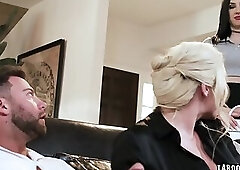 Spencer Scott and Seth Gamble makes Jazmin Luv join them