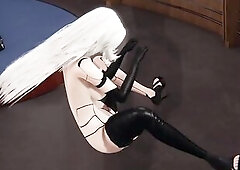 Sex with groaning A2
