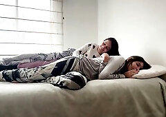 Morning Sex Between Lesbian babes