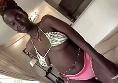 Experienced BLACK mother I'd like to fuck begged for COARSE sex... DRANK CUM during the time that forgetting her life at home
