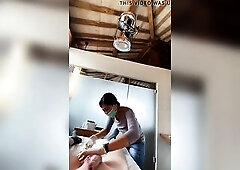 My 1st waxing episode. This Babe was not angry and cleaned anything up for me. I had to stop 'coz I wanted to put my phone away, otherwise this b