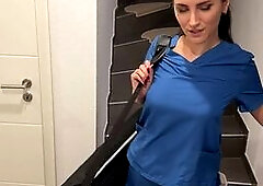 At-Home Massage Turns Into a Cheerful Surprise