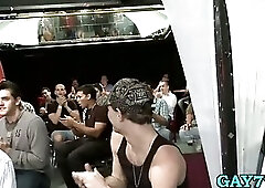 Big cock gay and a cocktail