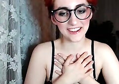 A gorgeous redhead Arab amateur puts on a free public MFC show, teasing with boob & nipple play, showcasing her all-natural hairy body, armpits &a