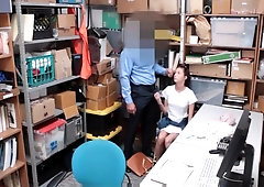 Tiny Teen Caught Stealing