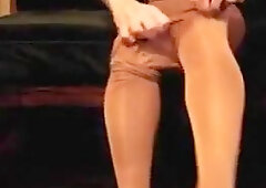 Middle aged man transformed into nylon sex doll!!!