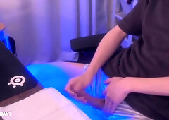 White And Gray Striped Pants