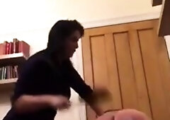 Amateur BDSM spanking slave fuck