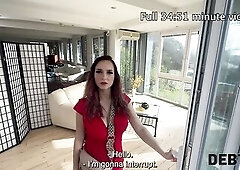 DEBT4k. Her Most good Surprise. Hawt sex with Jessie Clark