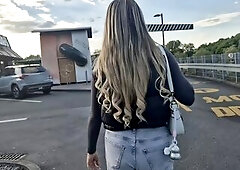 Meet a cute gal in public and take her home for hawt sex. This babe gives me butt at the 1st time we meet for unfathomable analsex. Finish in Doggy st